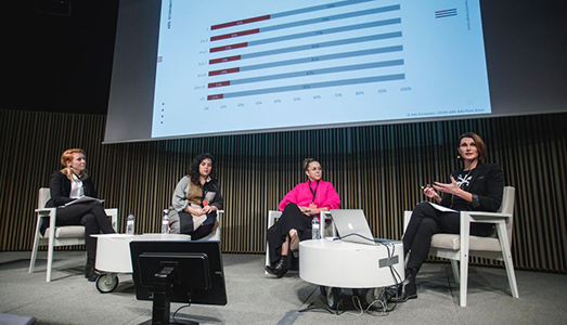 Il divario tra uomo e donna entra in galleria