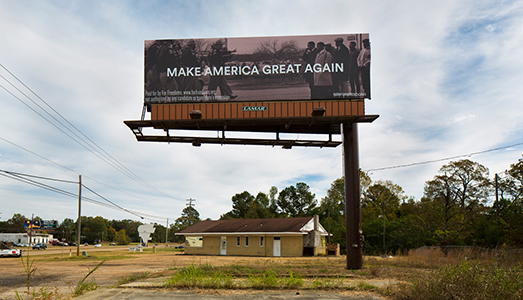 Arte Politica sui cartelloni, negli Stati Uniti |