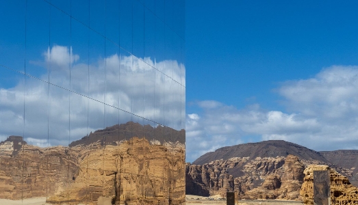 La Maraya Concert Hall nel deserto dell’Arabia Saudita La Maraya Concert Hall nel deserto dell’Arabia Saudita