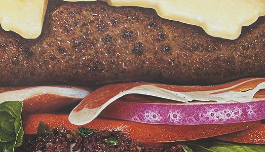 Nutrire il pianeta? Macché, in America è il Burger Day! E da Twitter in giù si festeggia anche con l’arte