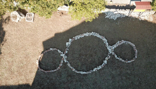 Nuova tappa per l’opera aperta di Michelangelo Pistoletto. Il Terzo Paradiso arriva a Fontecchio