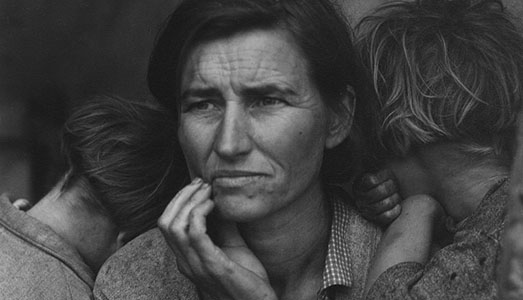 Dorothea Lange e Vanessa Winship al Barbican Dorothea Lange e Vanessa Winship al Barbican