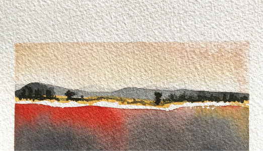 Luminoso e leggero, come un acquerello. A Milano, i viaggi in cartolina di Flippo Bottini