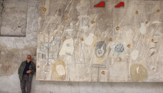 Farina, fuoco, argilla. La dignità semplice di Mimmo Paladino, da Made in Cloister di Napoli