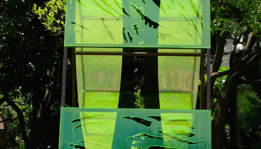 Il riflesso della natura. Al Momu di Montenero, le stratigrafie di Laura Cristinzio