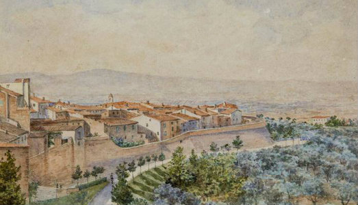 A Montepulciano, una mostra sul viaggio del Grand Tour, tra stira cravatte e acquerelli