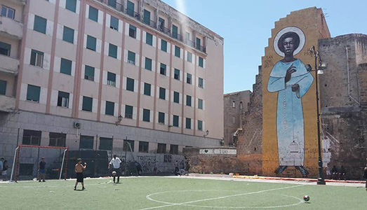 San Benedetto il Moro, testimonial di Palermo 2018