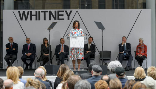 Lady Obama per l’arte