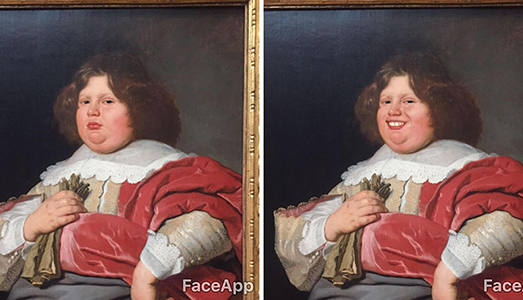 Far sorridere l’arte con un’app