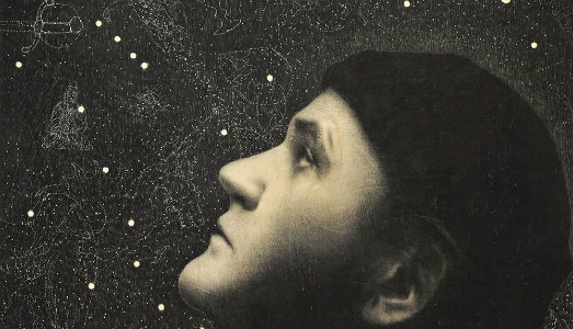 Guardare il cielo. Omar Galliani sull’Autoritratto donato alle Gallerie degli Uffizi