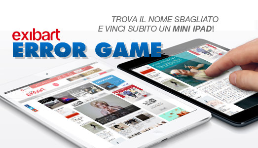 EXIBART ERROR GAME