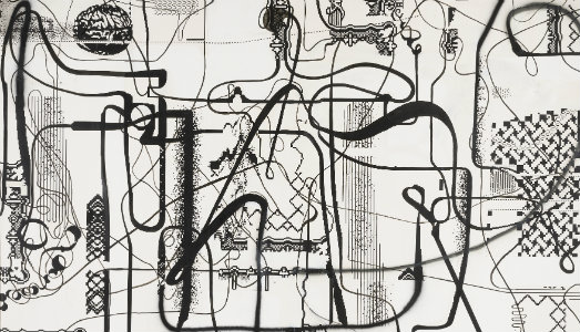 La pittura che è un po’ musica. A Palazzo Grassi, due appuntamenti per Albert Oehlen