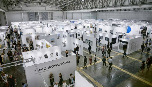 Panoramica da Cape Town Art Fair. Alla principale fiera africana, anche gallerie italiane