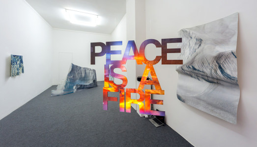 Pennacchio Argentato, Peace is a fire | Galleria Acapella, Napoli