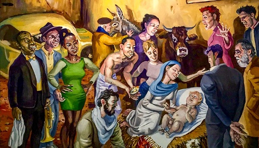 Un Presepe a Palermo. Tra personaggi siciliani e globali, e pittura contemporanea