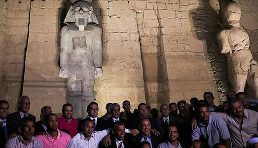 Ramses torna a risplendere Ramses torna a risplendere