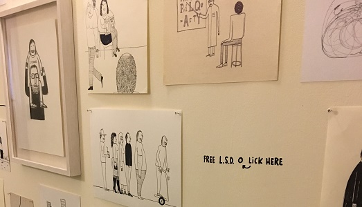 La “Quadreria” di Marco Raparelli fa colpo sui dipendenti di Hdrà, e l’artista vince la prima edizione del Premio