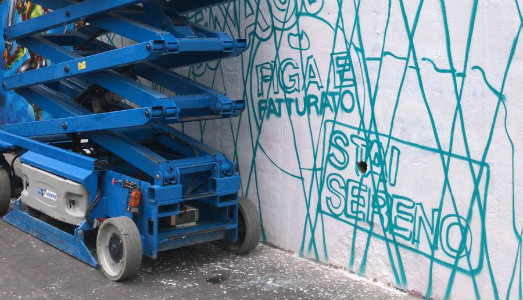 Stai sereno, sul muro. Raptuz realizzerà un maxiwall ispirato al Milanese Imbruttito