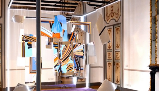 Arte e moda: il “Vortex” del francese Remy Uno, ovvero un’installazione di specchi per la nuova collezione di Emilio Pucci a Palazzo Recalcati di Milano