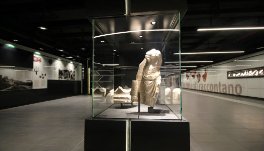 Nel sottosuolo di Roma, le sorprese non finiscono mai. Aperta la stazione San Giovanni della metro C