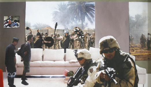 La guerra dentro casa