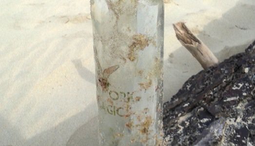I messaggi in bottiglia arrivano al destinatario giusto? Storia romantica di un disegno che ha solcato l’oceano, da Staten Island alla Francia I messaggi in bottiglia arrivano al destinatario giusto? Storia romantica di un disegno che ha solcato l’oceano, da Staten Island alla Francia