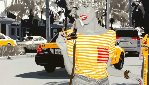 Silvia Papas torna in Italia con le sue Postcards from Paradise, in mostra a Castel dell’Ovo