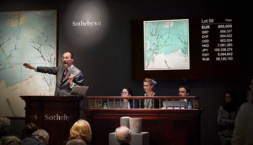 I record di Schifano e gli altri da Sotheby’s
