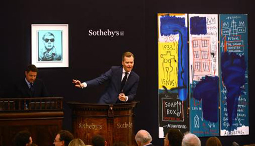 La serata di Warhol e Basquiat da Sotheby’s