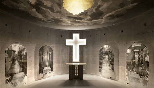 Street art al cimitero di Selci. La Cenere di Borondo conquista l’Arte Laguna Prize