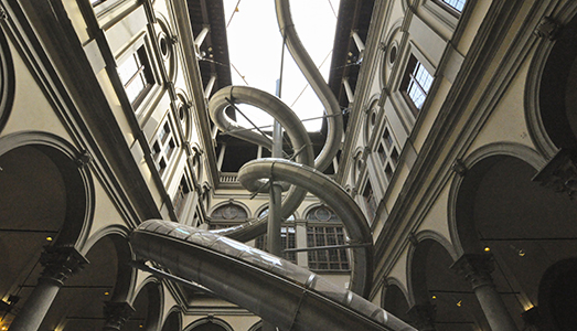 Gli scivoli scientifici di Carsten Höller Gli scivoli scientifici di Carsten Höller