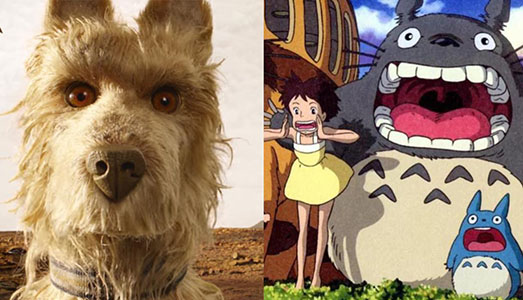 Wes Anderson e la “isle of dogs” con Miyazaki Wes Anderson e la “isle of dogs” con Miyazaki