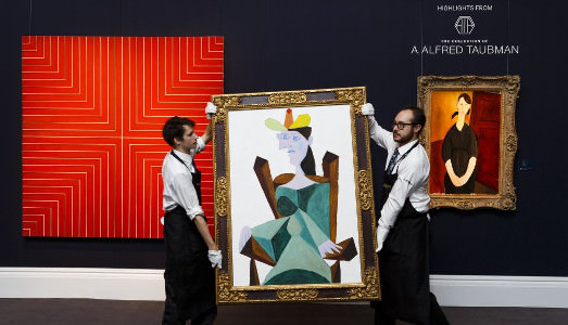 Sotheby’s in calo, per colpa delle garanzie