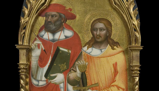 Due tavole medievali finalmente ritrovate, in esposizione alla Galleria dell’Accademia di Firenze