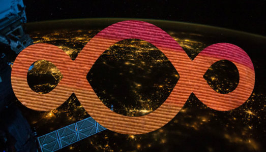 Il terzo paradiso, dallo spazio. Michelangelo Pistoletto e Paolo Nespoli lanciano Spac3