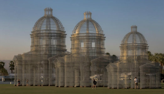 L’installazione Etherea di Edoardo Tresoldi al Coachella