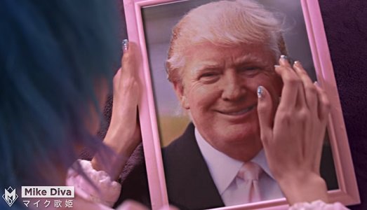 L’ultima “consacrazione” per Donald Trump. Il candidato presidenziale trasformato quasi in Pokèmon, dall’artista e videomaker Mike Diva L’ultima “consacrazione” per Donald Trump. Il candidato presidenziale trasformato quasi in Pokèmon, dall’artista e videomaker Mike Diva