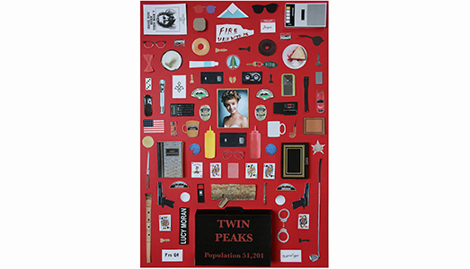 I poster con gli oggetti delle serie tv