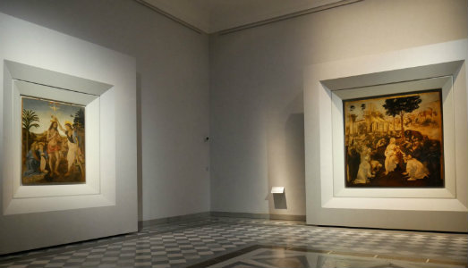 I tre grandi dell’arte, di nuovo insieme. Agli Uffizi, la nuova sala dedicata a Leonardo