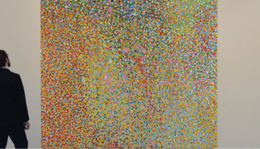 Damien Hirst visto da molto vicino. Con l’animazione