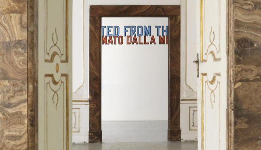 Fino al 3.IV.2016 | Lawrence Weiner, Used as other than itself | Galleria Alfonso Artiaco, Napoli