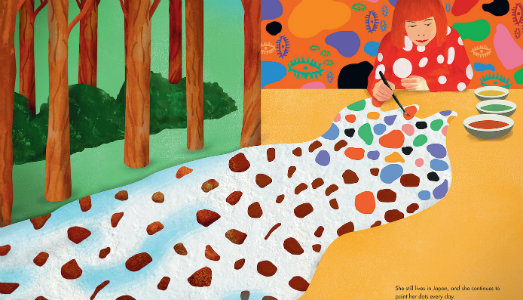 Yayoi Kusama per i più piccoli. Il MoMa pubblica la prima biografia illustrata dell’artista Yayoi Kusama per i più piccoli. Il MoMa pubblica la prima biografia illustrata dell’artista