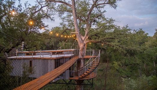 La casa sull’albero progettata dall’architetto Will Beilharz