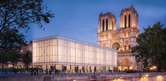 Notre-Dame: il progetto temporaneo per la Cattedrale Il progetto del Pavillion Notre-Dame