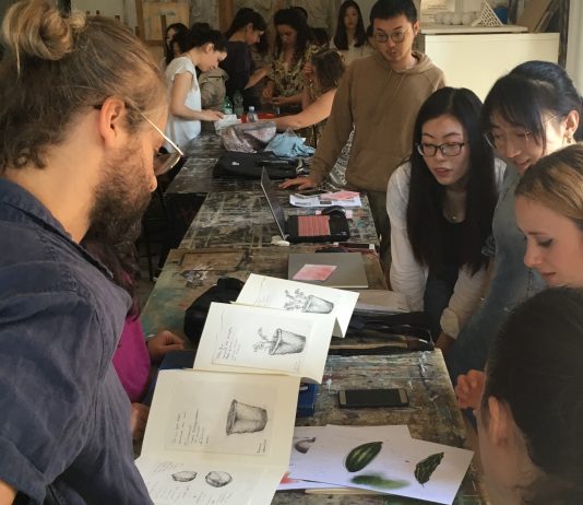 Il senso di Leone Contini per i semi Leone Contini, workshop, aprile-giugno 2019, Accademia belle arti di Roma, foto Flavia Matitti