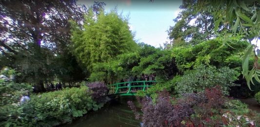 Le 10 case d’artista più belle, viste da Google Street View Casa di Monet a Giverny