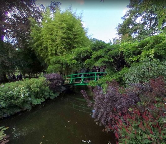 Le 10 case d’artista più belle, viste da Google Street View Casa di Monet a Giverny