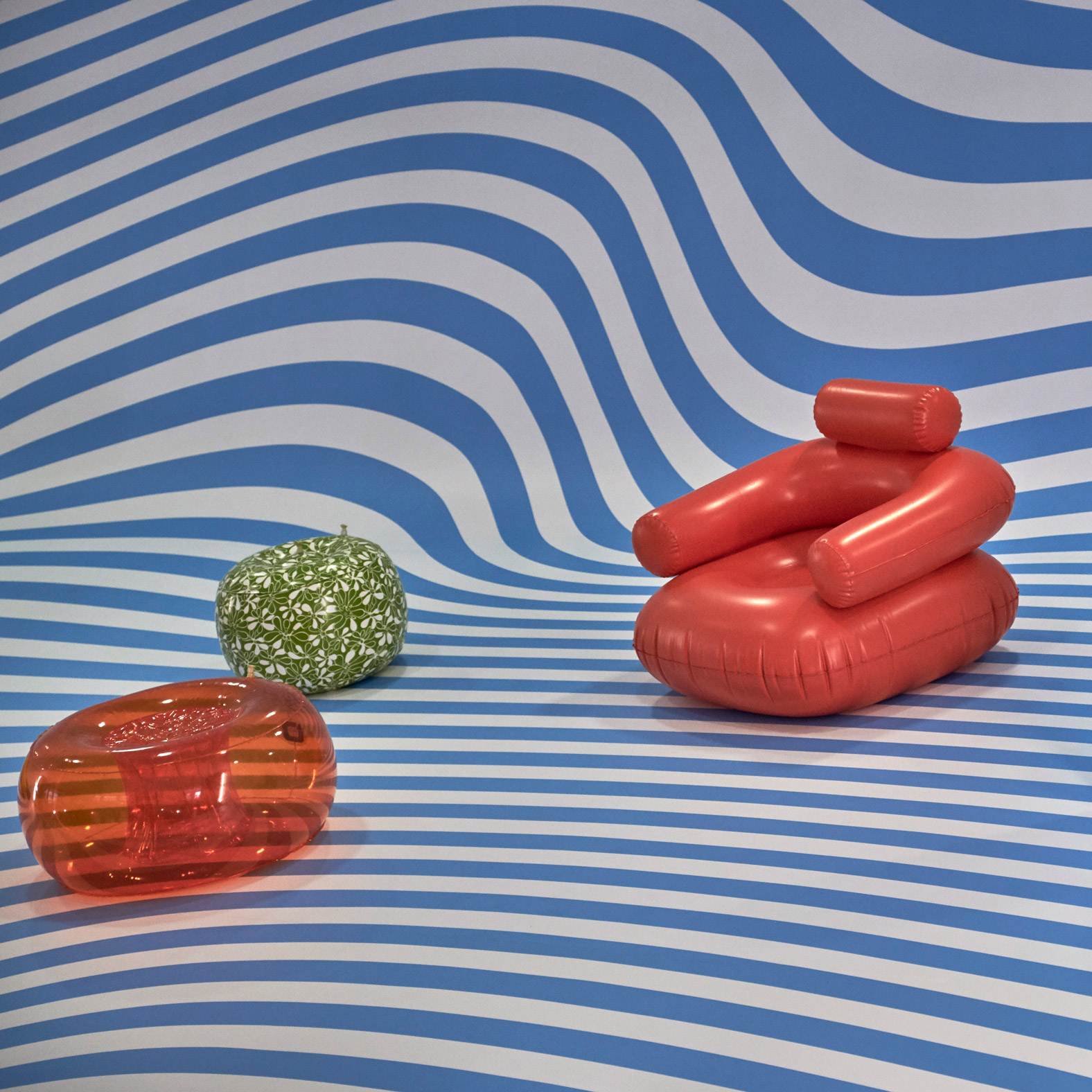 Opere di design per la mostra in Costa Azzurra