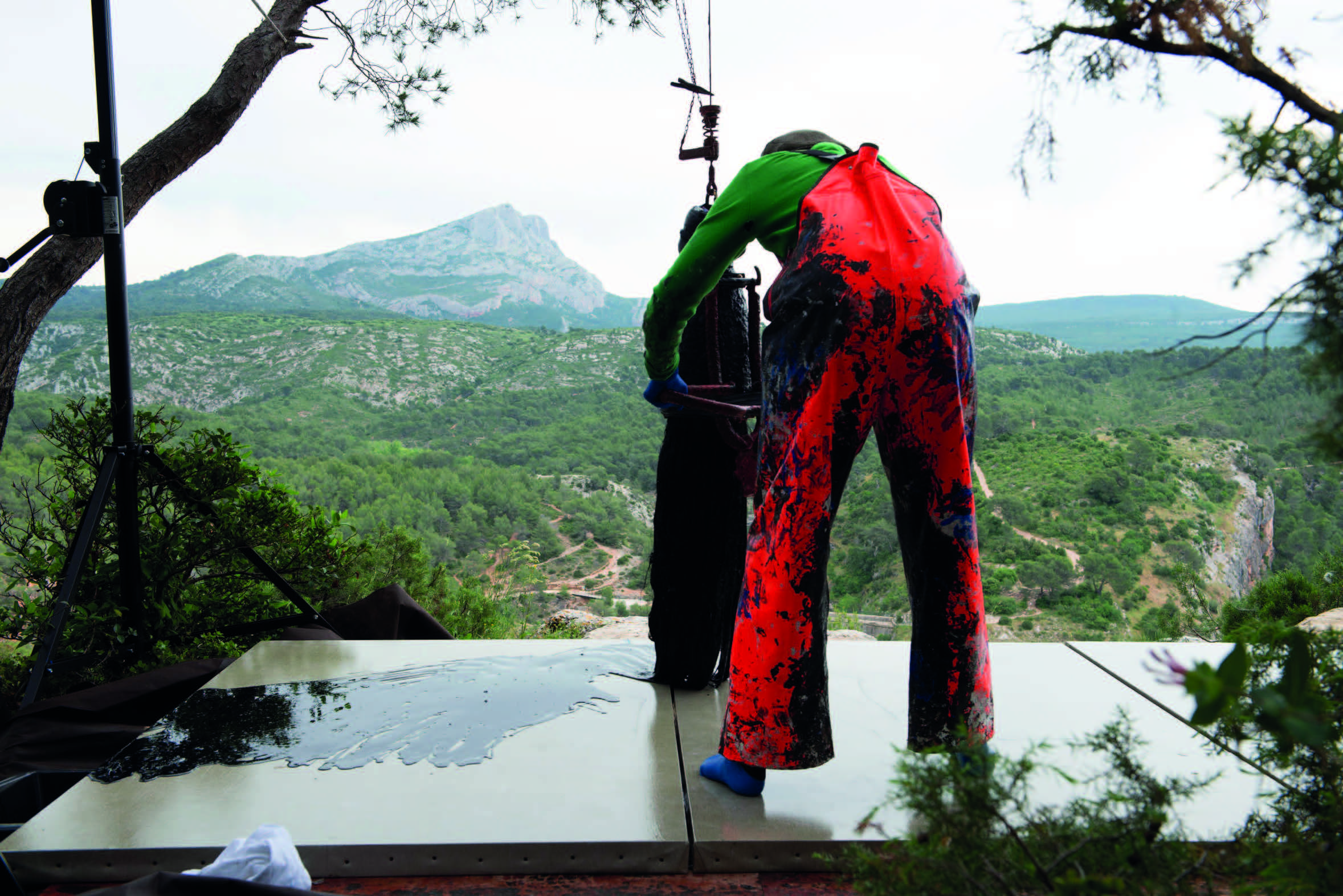 Fabienne Verdier, sur les terres de Cezanne