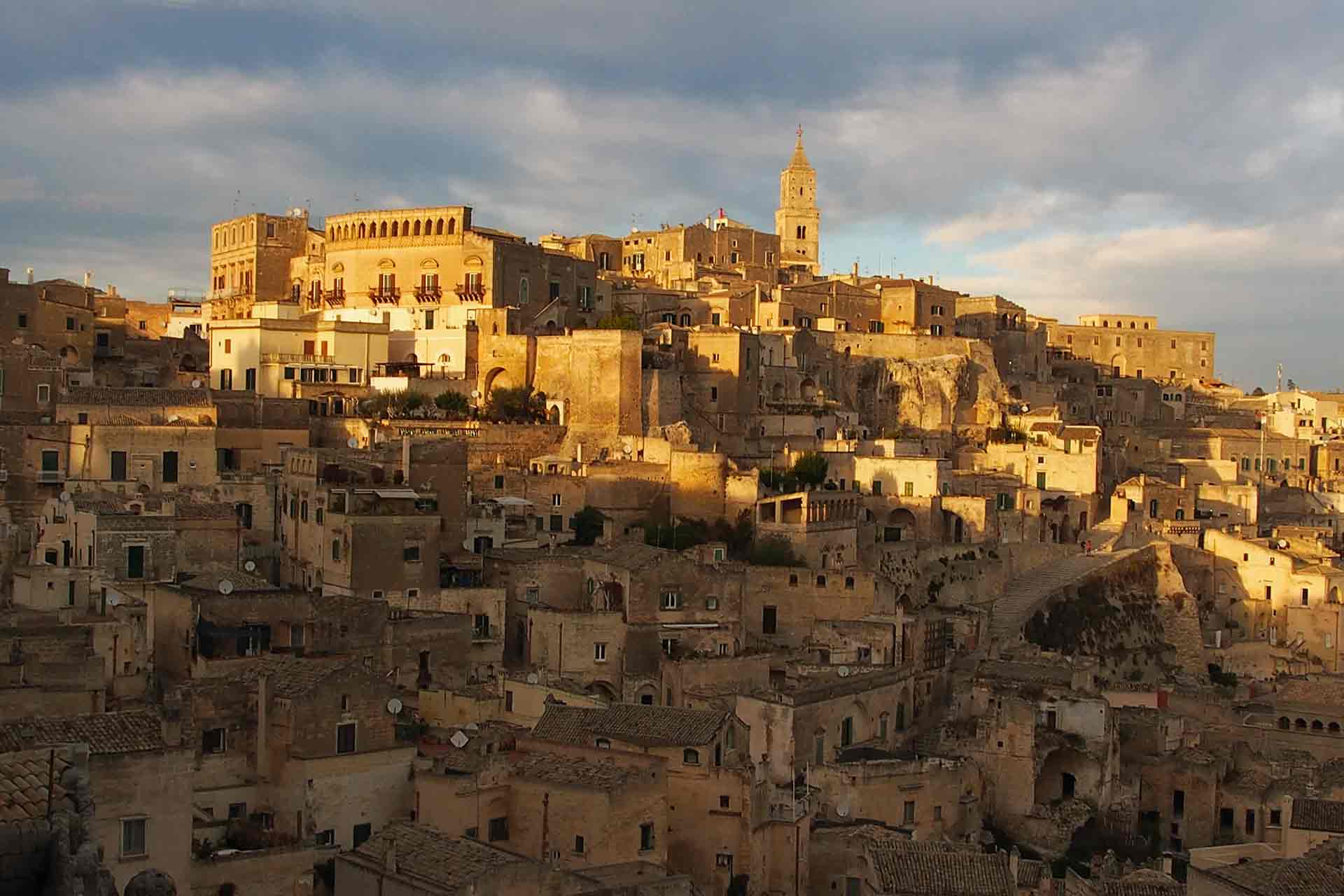Veduta di Matera Capitale della Cultura